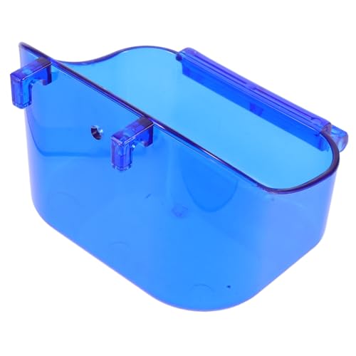 ifundom Vogelbadewanne für Käfige und Praktische Badekiste für Kleine Vögel Einfache und Pflege für Wellensittiche und Papageien Hergestellt aus Hochwertigem Material von ifundom