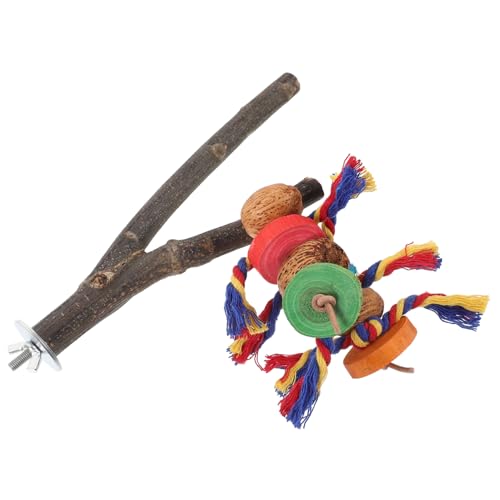 ifundom Vogelstandplatz aus Naturholz Stabiler Vogelkäfig Sitz Kletterspielzeug für Papageien Holzstange für Bewegung ifundom Vogelstandplatz aus Naturholz Stabiler Vogelkäfig Sitz Kletterspielzeug für Papageien Holzstange für Bewegung von ifundom