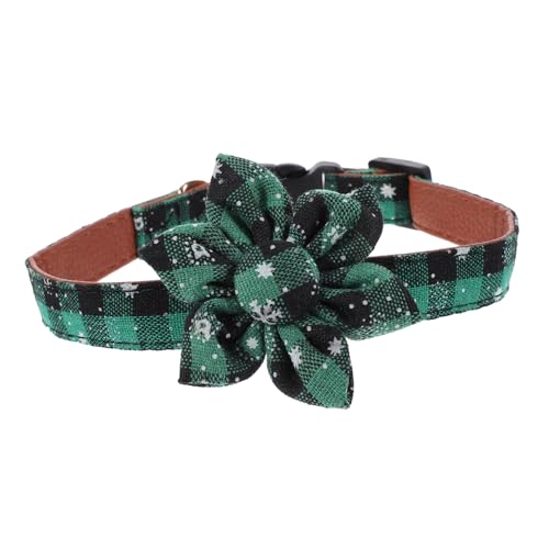 ifundom Weihnachtliches Hundehalsband für Kleine Haustiere Verstellbares mit Süßem Design für Partys und Festliche Anlässe Chic von ifundom