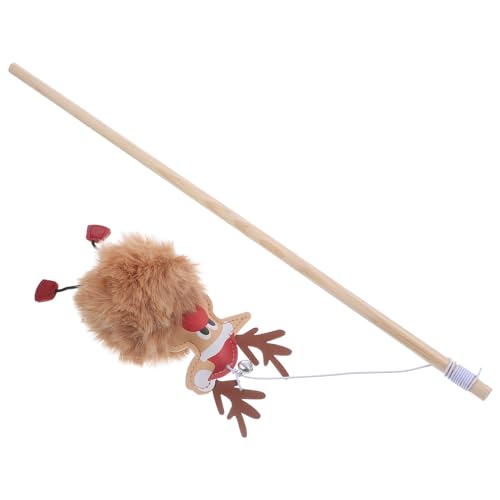 ifundom Weihnachts-Katzenspielzeug Teaser-Zauberstab Mäuse Katzenbälle Und Glockenspielzeug Für Katzen Weihnachtsspielzeug Weihnachtsdekoration Katzen-Kauspielzeug Khaki ifundom Weihnachts-Katzenspielzeug Teaser-Zauberstab Mäuse Katzenbälle Und Glockenspielzeug Für Katzen Weihnachtsspielzeug Weihnachtsdekoration Katzen-Kauspielzeug Khaki von ifundom