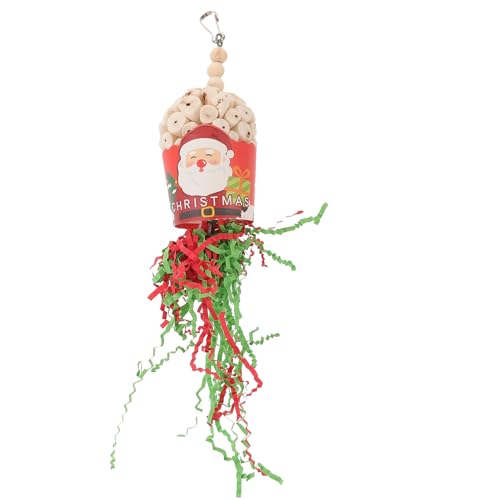 ifundom Weihnachtsvogelspielzeug Vogelbissspielzeug Futterspielzeug Für Vögel Zubehör Für Häckslerspielzeug Zur Futtersuche Papageien Zerkleinern Spielzeug Haustier Käfig Hölzern ifundom Weihnachtsvogelspielzeug Vogelbissspielzeug Futterspielzeug Für Vögel Zubehör Für Häckslerspielzeug Zur Futtersuche Papageien Zerkleinern Spielzeug Haustier Käfig Hölzern von ifundom