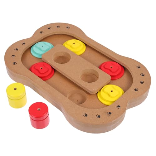 ifundom Welpe langsamer Feeder Interaktive Hundespielzeug Hündchenspielzeug klein für Hunde Hundefutter- zum langsamen Füttern von Hunden hölzern Brown ifundom Welpe langsamer Feeder Interaktive Hundespielzeug Hündchenspielzeug klein für Hunde Hundefutter- zum langsamen Füttern von Hunden hölzern Brown von ifundom