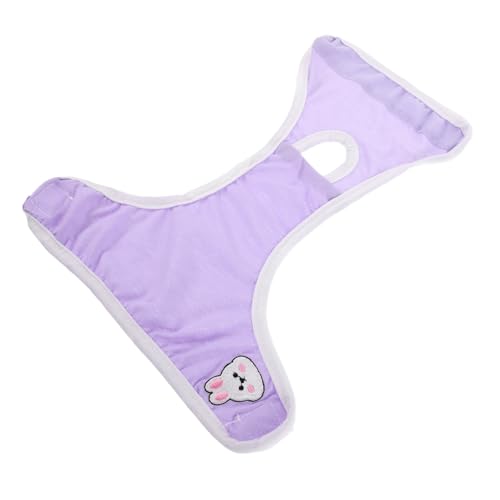 ifundom Wiederverwendbare für Kleine Hündinnen Waschbare Atmungsaktive Menstruationsunterwäsche Weiche Hygienische Schutzpants Hautfreundlich Violett von ifundom