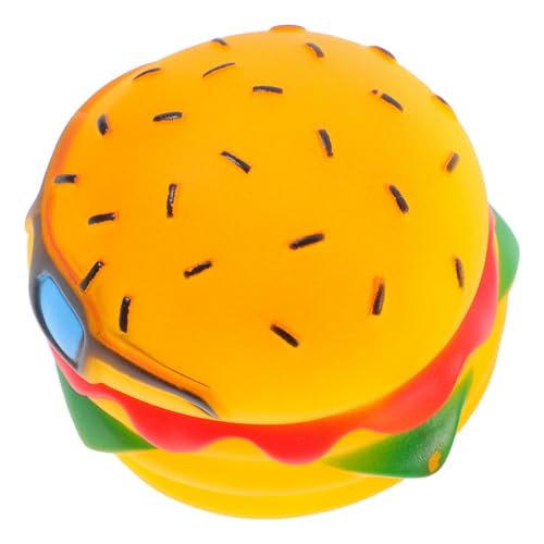 ifundom kleine Haustierspielzeuge Haustierjagdspielzeug Hundeschleppspielzeug Hamburger-Kauspielzeug Hunde quietschender Ball für Haustiere Vinyl Yellow ifundom kleine Haustierspielzeuge Haustierjagdspielzeug Hundeschleppspielzeug Hamburger-Kauspielzeug Hunde quietschender Ball für Haustiere Vinyl Yellow von ifundom