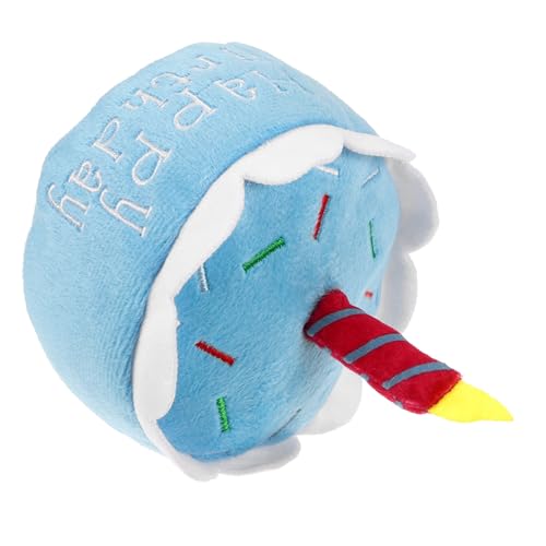 ifundom quietschendes Hundespielzeug für Haustiere knuddelig groß erste Dog chew Toy hundekauspielzeuge Plüsch-Hundekuchenspielzeug Kuchen quietschendes Hundespielzeug Sky-Blue ifundom quietschendes Hundespielzeug für Haustiere knuddelig groß erste Dog chew Toy hundekauspielzeuge Plüsch-Hundekuchenspielzeug Kuchen quietschendes Hundespielzeug Sky-Blue von ifundom
