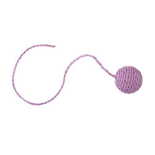 ifundom Katzenspielzeugball Mit Sisalseil Und Glöckchen Für Katzenkratzbäume Kätzchen-spielbälle Interaktives Katzenspielzeug Für Hauskatzen Leicht Anzubringen Und Abzunehmen von ifundom