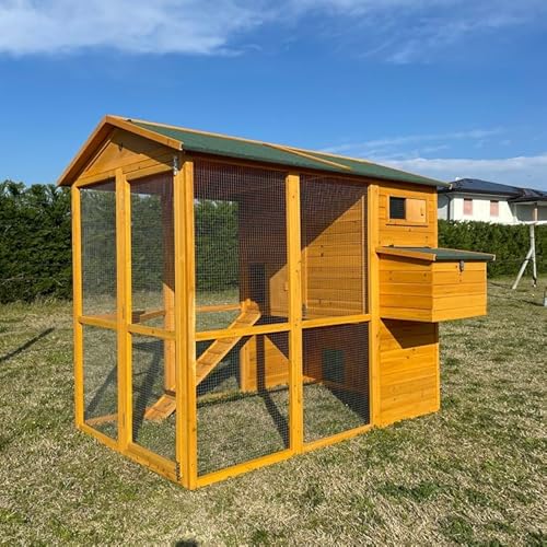 Hühnerstall aus Holz Brahma Mini XXXL von Il Verde Mondo