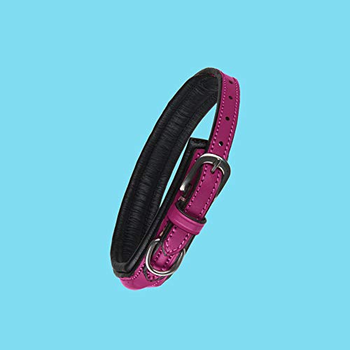 indira Hundehalsband pro (46 cm / 18", Pink 03) von indira