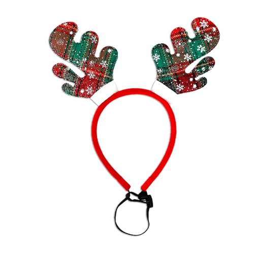 inlaw Geweih-Stirnband | Haustier-Kopfbedeckung mit Rentiergeweih | Kopfbedeckung für Welpen, Rentier, Haustierkostüme, Zubehör für Kaninchen, Haustiere, Hunde inlaw Geweih-Stirnband | Haustier-Kopfbedeckung mit Rentiergeweih | Kopfbedeckung für Welpen, Rentier, Haustierkostüme, Zubehör für Kaninchen, Haustiere, Hunde von inlaw