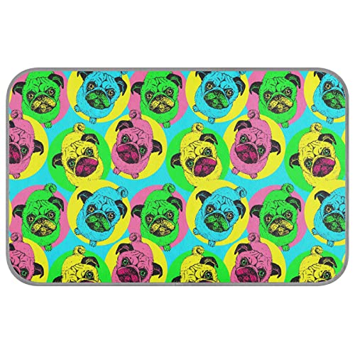 Bunte Kühlmatte für Hunde und Katzen, Eisseide, Hundebett, tragbar, waschbar, kühlende Kissen, faltbare Eisdecke für Zwinger, Strand, Rasen, Autositz Bunte Kühlmatte für Hunde und Katzen, Eisseide, Hundebett, tragbar, waschbar, kühlende Kissen, faltbare Eisdecke für Zwinger, Strand, Rasen, Autositz von innewgogo