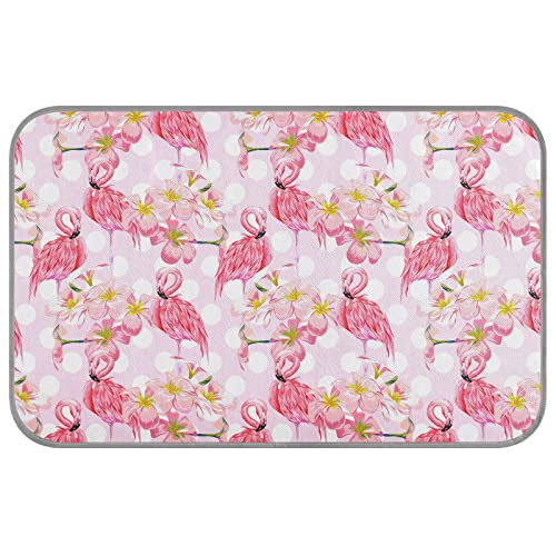 Floral Flamingos Tropische Blumen Kühlmatte für Hunde Katzen Schlafmatte Eisseide Hundebett Pad Tragbar & Waschbar Kühlkissen Faltbare Haustiermatte für Strand Rasen Autositz Bett Floral Flamingos Tropische Blumen Kühlmatte für Hunde Katzen Schlafmatte Eisseide Hundebett Pad Tragbar & Waschbar Kühlkissen Faltbare Haustiermatte für Strand Rasen Autositz Bett von innewgogo