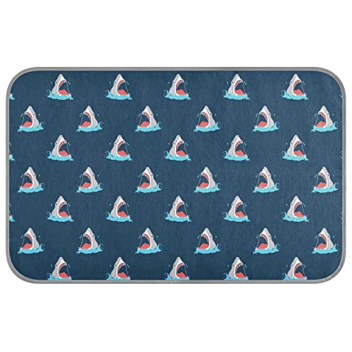 Shark Kühlmatte für Hunde Katzen Schlafmatte Eisseide Hundebett Pad Tragbar & Waschbar Kühlkissen Faltbare Eisseide Matte für Sofa Zwinger Bett Autositz Shark Kühlmatte für Hunde Katzen Schlafmatte Eisseide Hundebett Pad Tragbar & Waschbar Kühlkissen Faltbare Eisseide Matte für Sofa Zwinger Bett Autositz von innewgogo