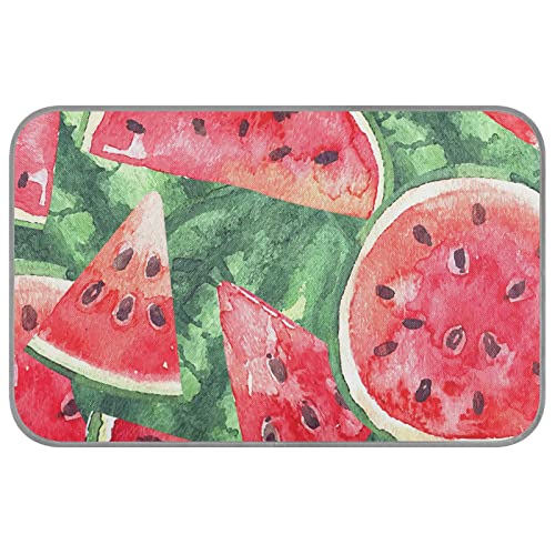 Sommer Wassermelone Kühlmatte für Hunde Katzen Isomatte Eisseide Hundebett Pad Tragbar & Waschbar Kühlkissen Faltbare Isomatte für Bett Autositz Strandboden von innewgogo