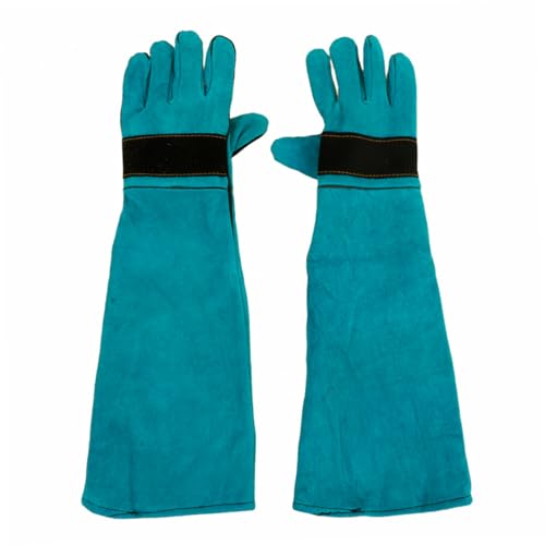 iplusmile Anti-Biss-Handschuhe Für Tiere Waschhandschuhe Für Hunde Bürstenhandschuhe Für Katzen Fellpflegehandschuhe Schutzhandschuhe Aus Kunstleder Langärmelige von iplusmile