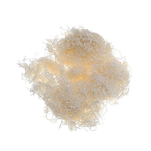iplusmile 1 Packung Holzwolle haustierbett pet Bed petbett haustierfeldbett Weißes Aspenholz Haustier bettwäsche Haustiere Unterlage Espe Bambus von iplusmile