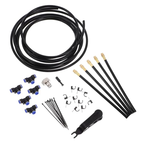 iplusmile 1 Satz Bewässerungsgerät Sprühdüsen Oberirdisches Sprinklersystem Kit Sprühventilatoren Für Den Außenbereich Terrassengarten Sprühsystem Sprühsysteme von iplusmile