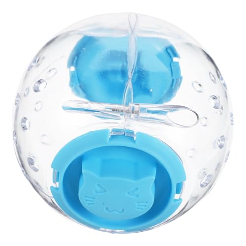 iplusmile 1 Satz Hamster Laufball Laufendes Hamsterrad Laufräder Für Kleintiere Heimtrainer Für Kleine Haustiere Hamster-fitnessball Laufrad Für Haustiere Hamster Laufrad Plastik Sky-Blue von iplusmile