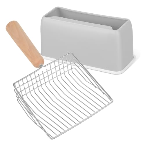 iplusmile 1 Satz Schaufel Für Katzenstreu Abfallschaufel Mit Halter Verklumpung Scoop Katzenschaufel Futterspender Sichter Bausatz Automatisch Liner Haustierbedarf Wurfsieb Holz Grey iplusmile 1 Satz Schaufel Für Katzenstreu Abfallschaufel Mit Halter Verklumpung Scoop Katzenschaufel Futterspender Sichter Bausatz Automatisch Liner Haustierbedarf Wurfsieb Holz Grey von iplusmile