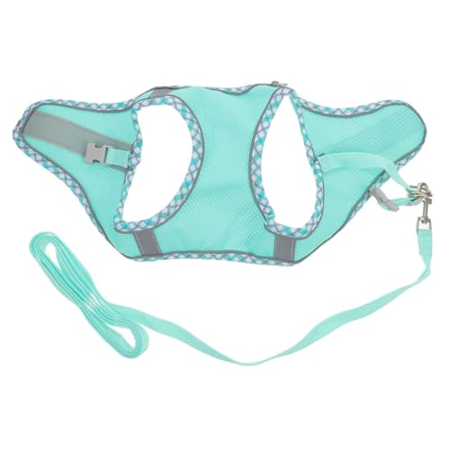 iplusmile 1 Satz Transportbox für Haustiere Schnalle XXX Abdeckung Beleg Welpenweste dekoratives Welpengeschirr Geschirr für große Hunde Hundeweste Polyester Sky-Blue von iplusmile