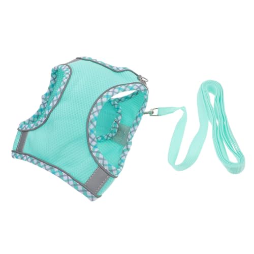 iplusmile 1 Satz Transportbox für Haustiere Zubehör Geschirr Leine klein Gehen Kragen Haustierkabelbaum Hundeweste für den Haushalt tragbare Hundeweste Polyester Sky-Blue von iplusmile