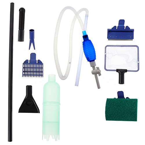 iplusmile 1satz Teiliges Fischtank-reinigungsset Mit Siphon Und Reinigungsbürste Effizientes Aquarium-wasserwechsel Und Reinigungswerkzeug Einfach Zu Bedienen Für Mühelose Pflege Von von iplusmile