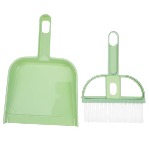 iplusmile Kleines Handbesen und Kehrschaufel Satz für Kaninchen Hamster Multifunktionales Reinigungstool für Tierkäfige Tragbare Bürste Schaufel für Haustiere von iplusmile
