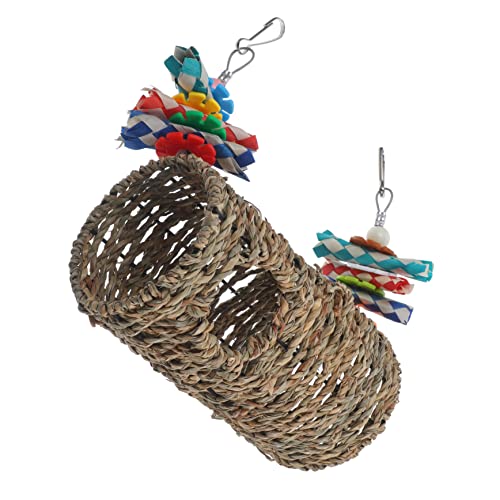 iplusmile 1 Satz Papagei Sommerhängematte Vögel Liefert Papageienständer Vogel-Block-Spielzeug Papageienschaukel Vogelschaukel Schlafhöhle Für Papageien Kauspielzeug Der Vogel Stroh Xuanfeng iplusmile 1 Satz Papagei Sommerhängematte Vögel Liefert Papageienständer Vogel-Block-Spielzeug Papageienschaukel Vogelschaukel Schlafhöhle Für Papageien Kauspielzeug Der Vogel Stroh Xuanfeng von iplusmile