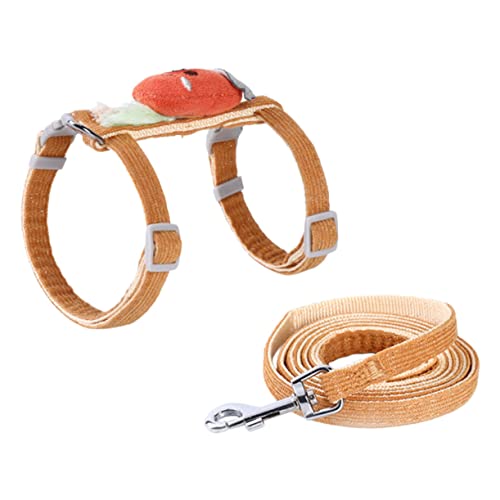 iplusmile 1 Set S-Leine Outdoor-Kaninchen Zum Laufen Weste Welpen Haustier Karotten-Kit Werkzeug Flucht Von Entzückendem Seil Kätzchensichere Katze Große Vorräte Verstellbar von iplusmile