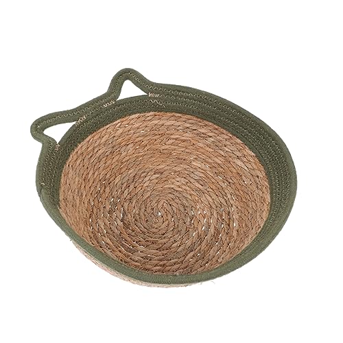 iplusmile 1stk Haustierbett Katzenbett Aus Baumwollseil Schlafsofa Für Katzen Rattan-haustierhäuser Spoosie-Pads Gewebte Katze Katzensofa Katzenkratzbett Katze Sommer Sanft Zubehör Stroh iplusmile 1stk Haustierbett Katzenbett Aus Baumwollseil Schlafsofa Für Katzen Rattan-haustierhäuser Spoosie-Pads Gewebte Katze Katzensofa Katzenkratzbett Katze Sommer Sanft Zubehör Stroh von iplusmile