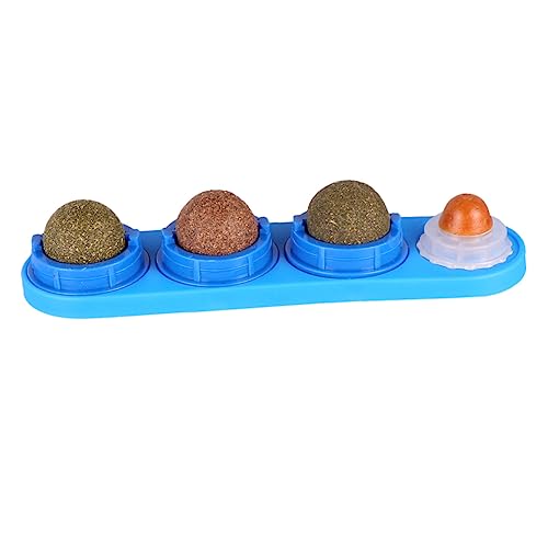 iplusmile 1 Stück Katzenminze-Ball Kauspielzeug Für Katzen Haustier Zeiger Spielzeugkatze Kätzchen Katzenminzekugeln Für Katzen Katzenspielzeug Drinnen Katze Klebt Blue von iplusmile