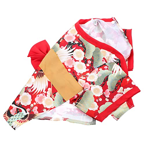 iplusmile 1 Stück Kleidung für Haustiere Outfits Blumenkleid für Haustiere Körperpflege Hundeurlaub Haustier-Kimono Hundekleidung groß Japanisches Kimono-Kostüm Stoff rot iplusmile 1 Stück Kleidung für Haustiere Outfits Blumenkleid für Haustiere Körperpflege Hundeurlaub Haustier-Kimono Hundekleidung groß Japanisches Kimono-Kostüm Stoff rot von iplusmile