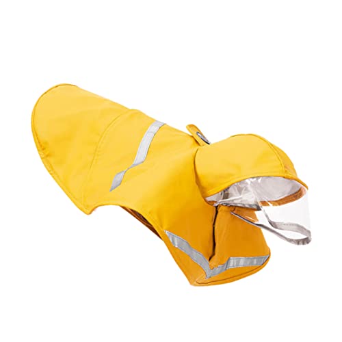 iplusmile 1 Stück Regenmantel für Haustiere wasserdichte Welpenhund Regenmantel Hundejacken für kleine Hunde Warnschutz Regenjacke hunderegenmantel wimperntusche Hund Regen Slicker Yellow iplusmile 1 Stück Regenmantel für Haustiere wasserdichte Welpenhund Regenmantel Hundejacken für kleine Hunde Warnschutz Regenjacke hunderegenmantel wimperntusche Hund Regen Slicker Yellow von iplusmile