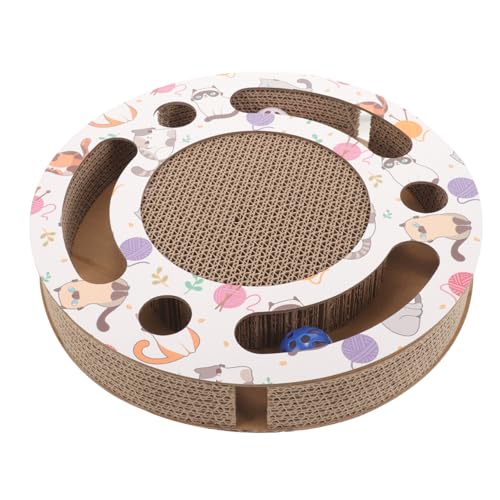 iplusmile Kleinkinderspielzeug 1 Stück Runder Katzenkratzer Haustierspielzeug Kratzbox Weihnachtsspielzeug Katzenspielzeug Kratzbrett Katzenbedarf Katzenkratzbaum Perlglanzkarton iplusmile Kleinkinderspielzeug 1 Stück Runder Katzenkratzer Haustierspielzeug Kratzbox Weihnachtsspielzeug Katzenspielzeug Kratzbrett Katzenbedarf Katzenkratzbaum Perlglanzkarton von iplusmile