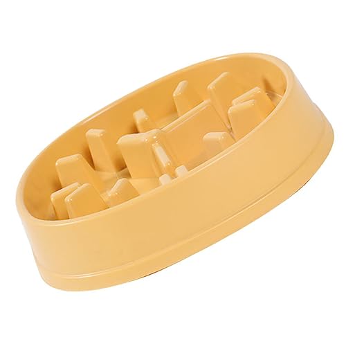 iplusmile 1stk Slow-Food-Bowl Slow Feeder Für Welpen Schalenteller Keramik Hunde-Puzzle-Feeder Futternapf Für Hunde Fressstopper Slow Feeder Interaktive Futternäpfe Hundefutter Plastik von iplusmile