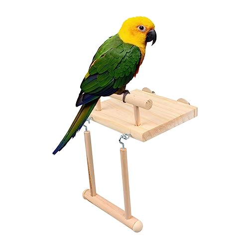 iplusmile Spielzeuge 1stk Jaulas para Pajaros Periquitos Papagei Rattan Vogelspielzeug Für e Papageienbarsch Vogelstangen Für Papageien Vogel Hängt Makabuns Käfig König Hölzern von iplusmile