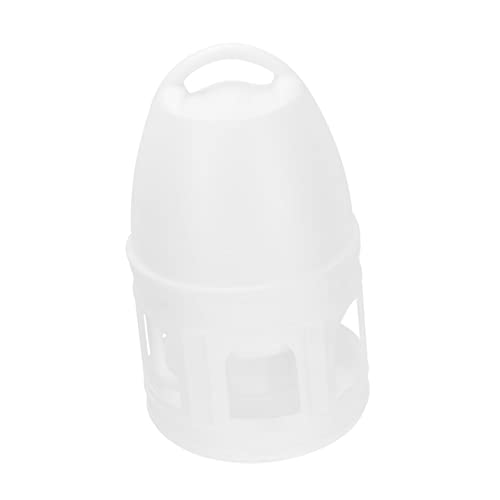 iplusmile 1 Stück Tierbedarf Tränke Taube Vogelfutterspender Wasserspender Für Vögel Taubentränke Kleintier Wasserflasche Trinktauben Wasserkrüge Hängende Wasserflasche Weiß Wiederverwendbar von iplusmile