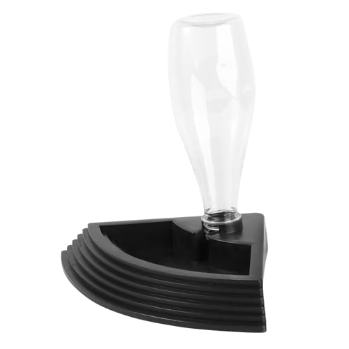 iplusmile 1 Stück Trinkbrunnen Für Haustiere Eidechsenwasser Spender Klein Trinken Reptilien Pumpe Mini -wasserbrunnenreptil Groß Schildkröte Automatisch Flasche Schwarz Plastik von iplusmile