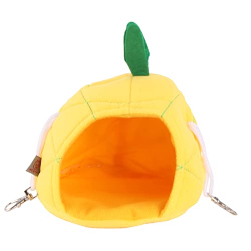 iplusmile 1 Stück Warmes Schlafbett für Hamster warme Hamsterhängematte Nest warmes kleines Haustierbett Hamster Hängebett Tierbett kleines Tier warmes Hamsterheim Baumwolle Gelb iplusmile 1 Stück Warmes Schlafbett für Hamster warme Hamsterhängematte Nest warmes kleines Haustierbett Hamster Hängebett Tierbett kleines Tier warmes Hamsterheim Baumwolle Gelb von iplusmile