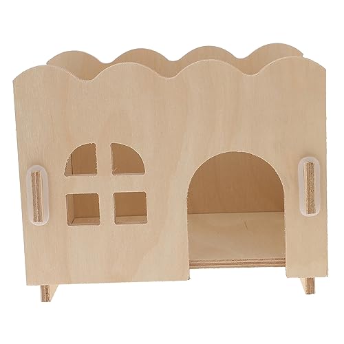iplusmile 1 Stück Weißes Holzhaus Unterschlupf Kleine Häuser Haustier Versteck Hamster Set Gehege Versteck Lebensraum Haustier Schlafnest Spielhaus Haustier Mäusehütte Igel iplusmile 1 Stück Weißes Holzhaus Unterschlupf Kleine Häuser Haustier Versteck Hamster Set Gehege Versteck Lebensraum Haustier Schlafnest Spielhaus Haustier Mäusehütte Igel von iplusmile