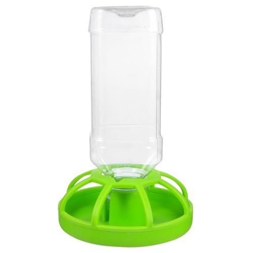 iplusmile 1 x Wasser-Futternapf, automatischer Wassernapf, Reptilien-Wasserschale, automatischer Futterspender für kleine Tiere, Eidechse, Trinknapf, Haustiertrink-Futternapf, automatischer Wasser-Futterspender, Grün von iplusmile