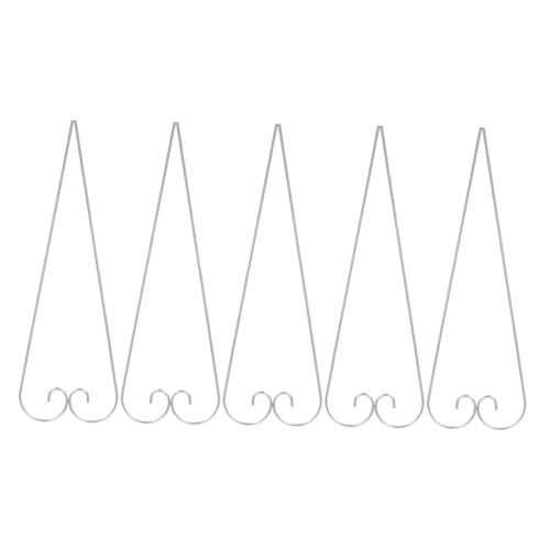 iplusmile 10 Stück Gartendekorationshaken Laternen Gartenstecker Terrassen Schäferhaken Blumenkorb Gartenstecker Schäferhaken Für Garten Pflanzenständer Aufhänger Robuster von iplusmile