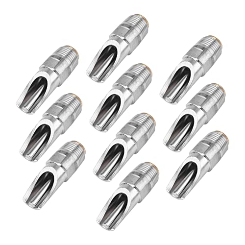iplusmile 10 Stück Schweine Trinker Pflege Ratte Schüssel Hühnerfutter Heufresser Kaninchen Flasche Meerschweinchen Nicht Hund Saft Bausatz Reiniger Tragbar Inkubator Rostfreier Stahl Silver von iplusmile