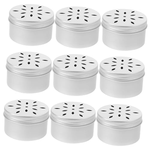 iplusmile 10 Stück Teiliges Hundegeruchstraining Geruchstrainer Behälter mit Belüftungslöchern Langlebig bei Nasen und Arbeitshundetraining Fördert Geruchssinn und Stressabbau von iplusmile