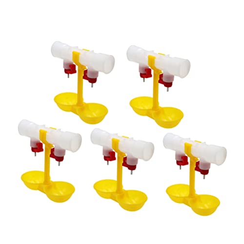 iplusmile 10 Stück Wasserspender für Hühner Wasserbecher Spender für Wassernapf für Hunde Container Haustier Trinker Hydro wassergläser Hühnerfutter Hühner-Trinkbecher Hühnchen-Trinkwerkzeug von iplusmile
