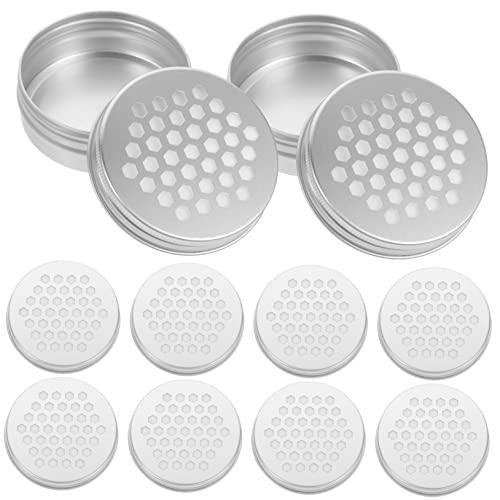 iplusmile 10 Stück Weihrauchperlen können Aluminiumzinn mit hohlen Deckel Duftperlenbehälter Nasenduftbehälter Dosen Erfrischungsdiffusoren Zinnglas Aluminium Duft Dosen iplusmile 10 Stück Weihrauchperlen können Aluminiumzinn mit hohlen Deckel Duftperlenbehälter Nasenduftbehälter Dosen Erfrischungsdiffusoren Zinnglas Aluminium Duft Dosen von iplusmile