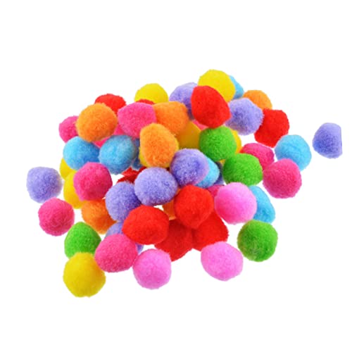 iplusmile Spielzeuge Katzenspielzeug 100 Stück Katzenminze-Spielzeug Für Katzen Im Innenbereich Katzenspielzeug-Pompons Zum Basteln Garnknäuel Plüschball-Puffs Große Katzenminze-Bälle Katze von iplusmile