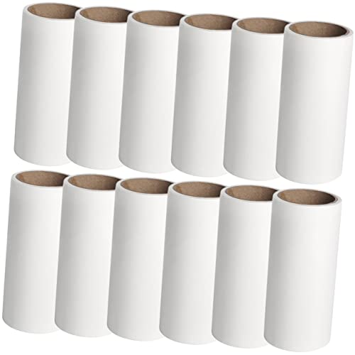 iplusmile 12 Stück Haaraufkleber -Set Fusselrolle für Kleidung Haarentferner Sofa-Fusselentferner Fell Teppich Multifunktionale Fusselrolle Fusselrollen zum Basteln Klebeband von iplusmile