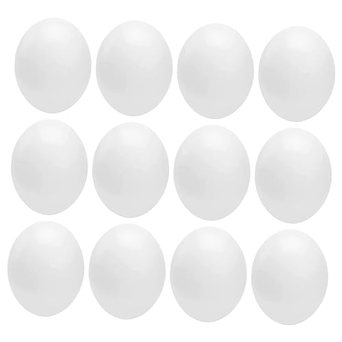iplusmile 12stücke Simulationseier Multifunktionale Kunststoff-Eier Für Vögel Dekoration Und DIY-zubehör Für Ostern Und Vogelküken iplusmile 12stücke Simulationseier Multifunktionale Kunststoff-Eier Für Vögel Dekoration Und DIY-zubehör Für Ostern Und Vogelküken von iplusmile