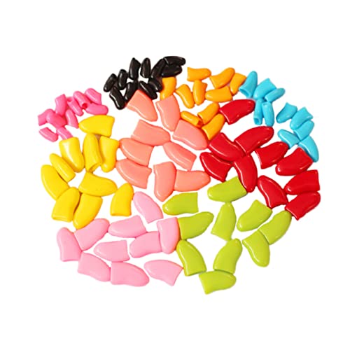 iplusmile Kappen Nagelknipser 140 Stück/7 Sets Zur Schutzkontrolle Nagelabdeckung Pfoten Weich – Xs-Farbe Krallenkappen Gemischte Krallenpfotenpflege Kratzer Haustier Welpe Stoppt iplusmile Kappen Nagelknipser 140 Stück/7 Sets Zur Schutzkontrolle Nagelabdeckung Pfoten Weich – Xs-Farbe Krallenkappen Gemischte Krallenpfotenpflege Kratzer Haustier Welpe Stoppt von iplusmile