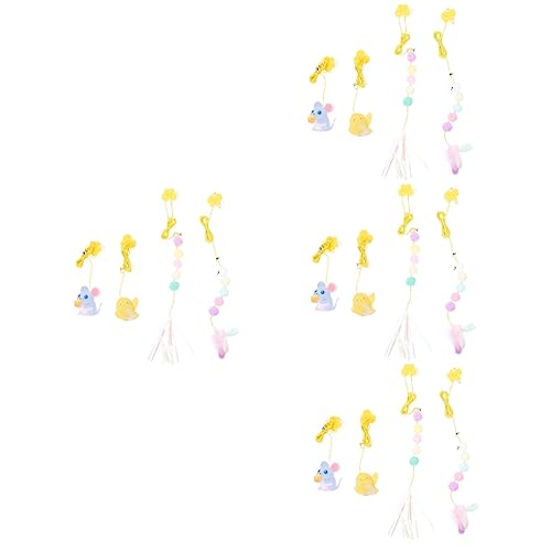 iplusmile 16 STK Katzenspielzeug Mit Hängender Tür Katzenseil-spielspielzeug Kätzchen Backenzahn Spielzeug Kätzchen Katzenspielzeug Pom Pom Katze Teaser Selbst Spielen Zauberstab Plüsch iplusmile 16 STK Katzenspielzeug Mit Hängender Tür Katzenseil-spielspielzeug Kätzchen Backenzahn Spielzeug Kätzchen Katzenspielzeug Pom Pom Katze Teaser Selbst Spielen Zauberstab Plüsch von iplusmile